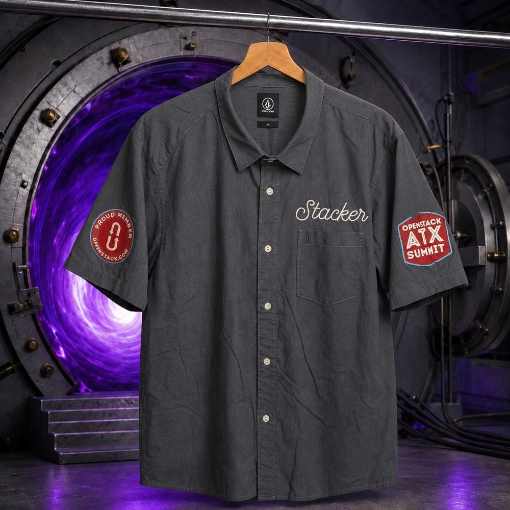 Volcom Openstack Stacker Openstack Atx Summit Proud Member Button-Down Shirt